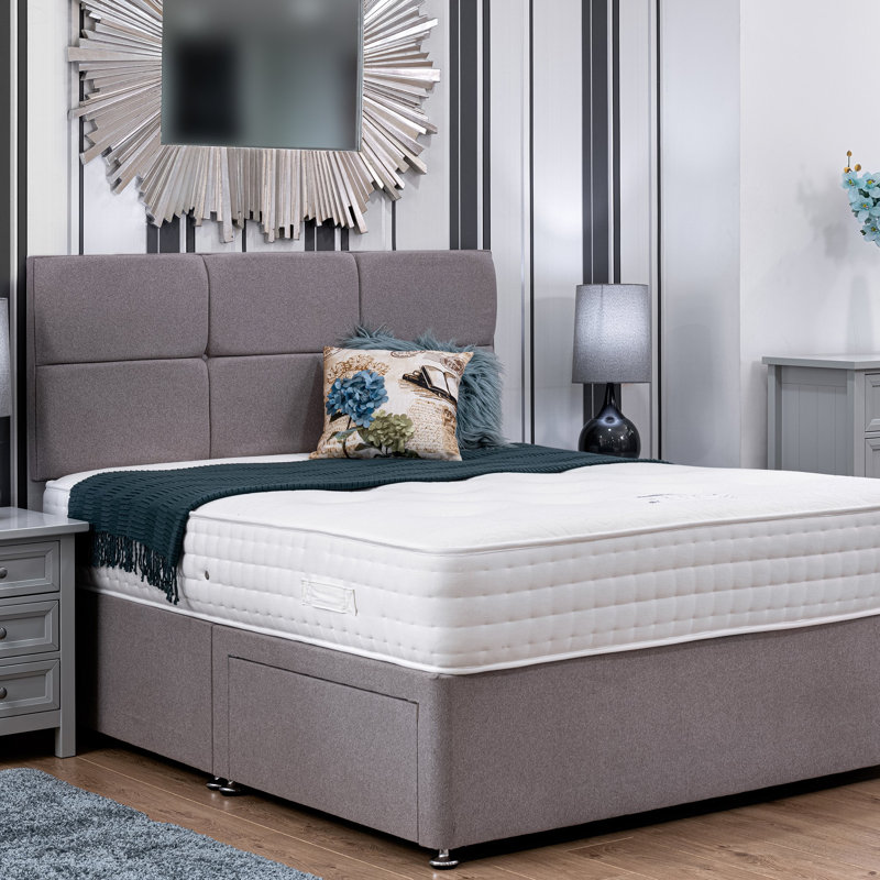 Cheers Opulence King Tufted Upholstered Storage Standard Bed with
